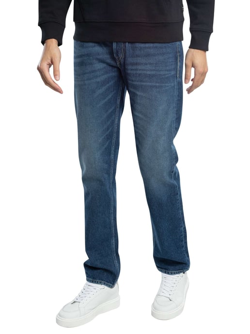 Replay Grover Rechte Jeans, Blauw - Image 1