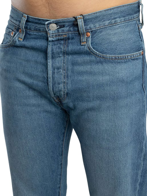 Levi's 501 Originele Thermodapt-Jeans, Blauw - Image 5