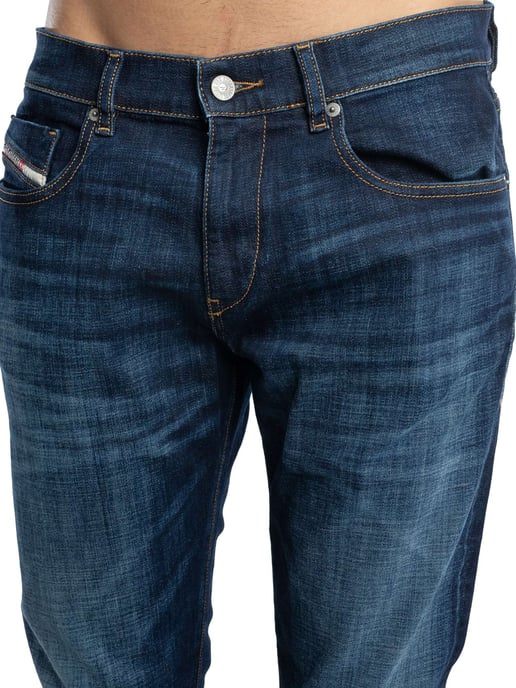 Diesel 2019 D-Strukt Slanke Jeans, Blauw - Image 5