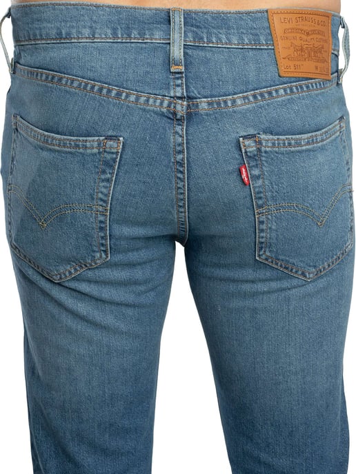 Levi's 511 Slim Jeans, Blauw - Image 4
