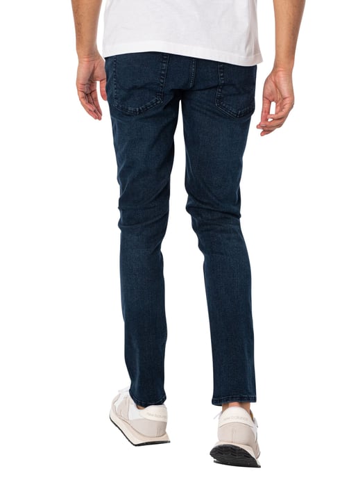 Jack & Jones Glenn Original 260 Slim Jeans, Blue - Image 3