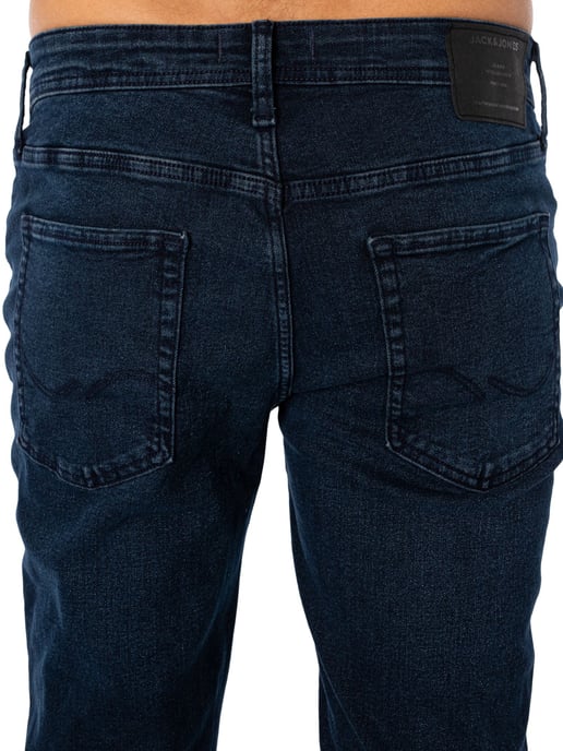 Jack & Jones Glenn Original 260 Slim Jeans, Blue - Image 4