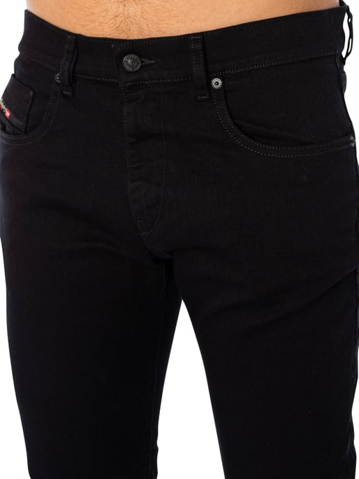 Diesel D-Strukt Slim Jeans, Zwart - Image 5