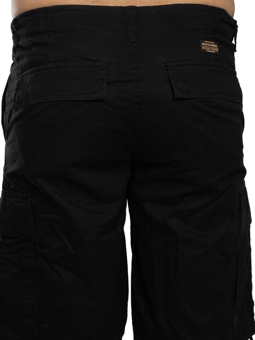 Jack & Jones Cole Frank Cargo Shorts, Zwart - Image 4