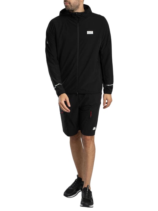 EA7 Lichtgewicht Cargoshorts, Zwart - Image 6