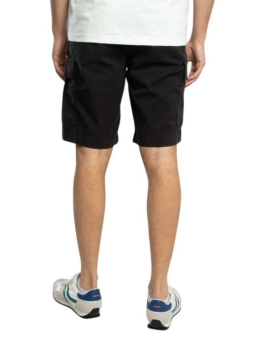BOSS Sisla Relaxed Cargo Shorts, Black - Image 3