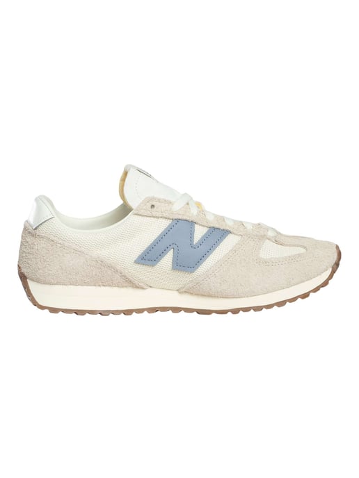 New Balance 471 Suede Trainers, White - Image 3