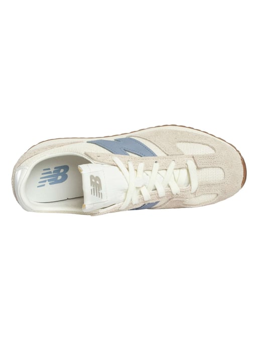 New Balance 471 Suede Trainers, White - Image 6