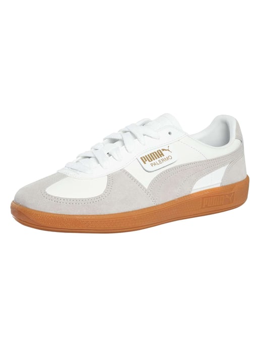 Puma Palermo Leren Sneakers, Wit - Image 1