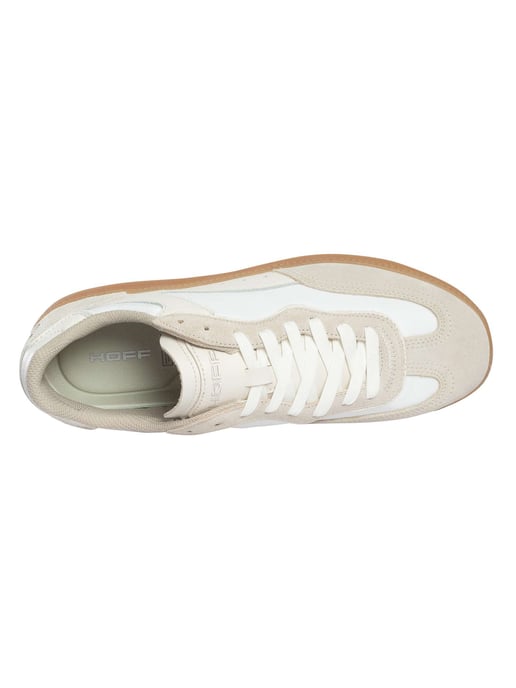 HOFF Park Suede Trainers, White - Image 6