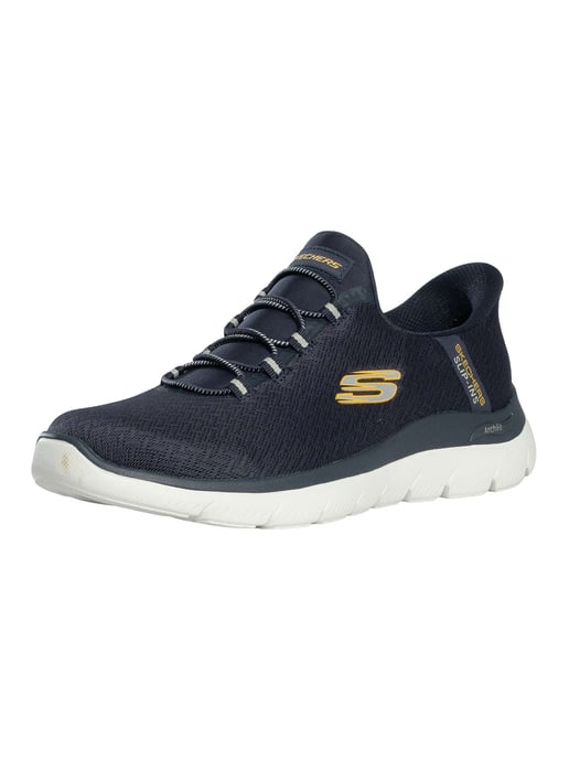 Skechers Instappers Arch Fit Summits Trainers, Blauw - Image 1