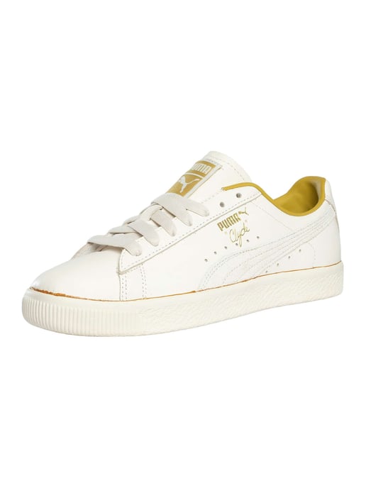 Puma Clyde The Neverworn Leren Sneakers, Wit - Image 1