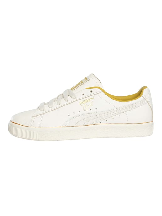 Puma Clyde The Neverworn Leren Sneakers, Wit - Image 2