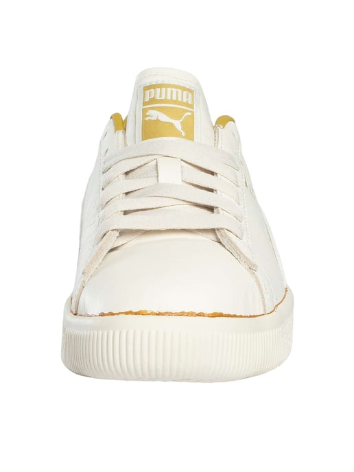 Puma Clyde The Neverworn Leren Sneakers, Wit - Image 4