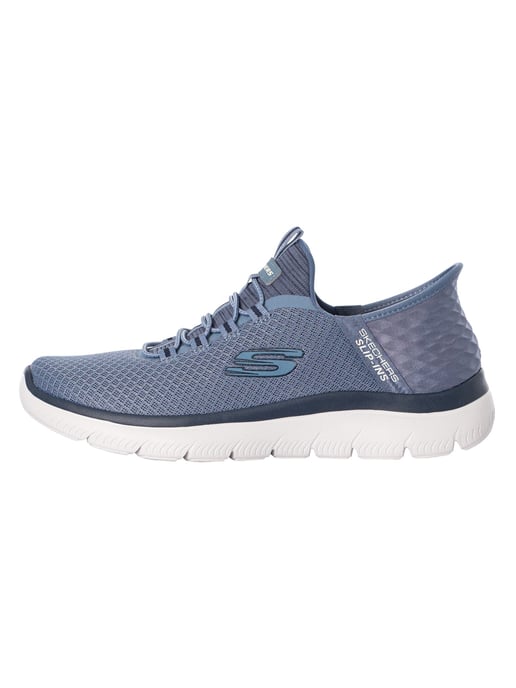 Skechers Slip-ins Summits High Range Trainers, Blue - Image 2