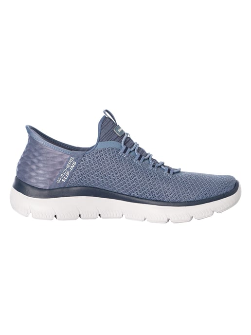 Skechers Slip-ins Summits High Range Trainers, Blue - Image 3