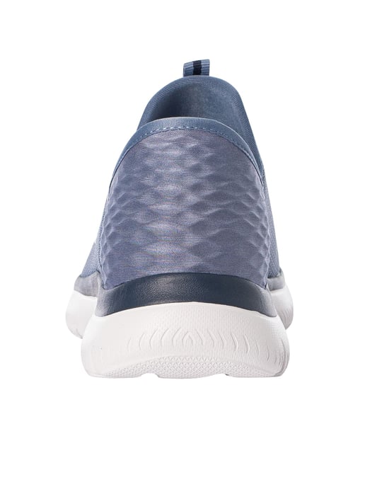 Skechers Slip-ins Summits High Range Trainers, Blue - Image 5