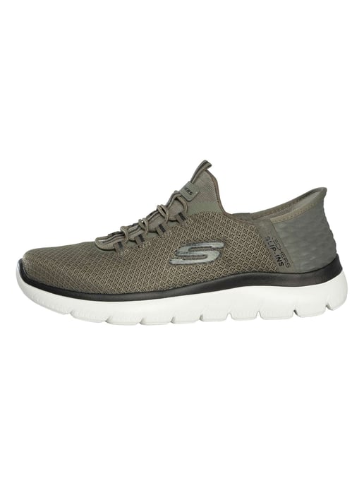 Skechers Slip-ins Summits High Range Trainers, Green - Image 2