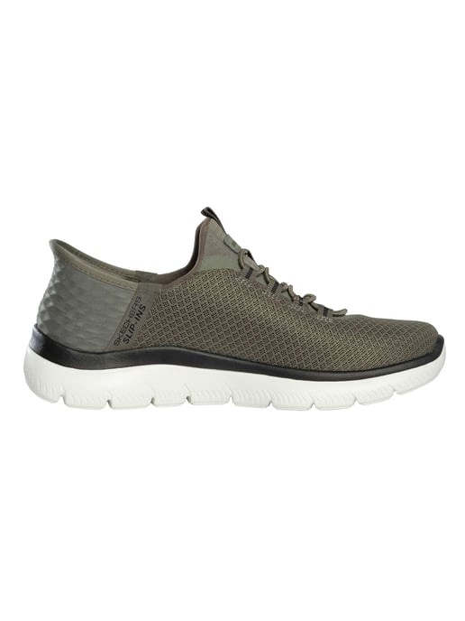 Skechers Slip-ins Summits High Range Trainers, Green - Image 3