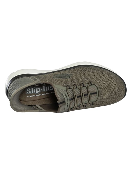 Skechers Slip-ins Summits High Range Trainers, Green - Image 6
