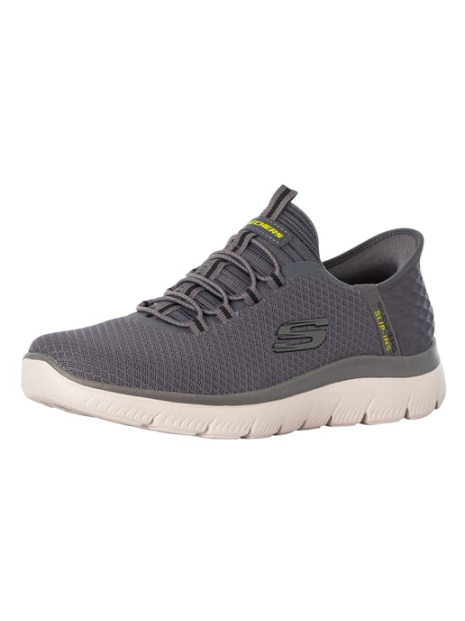 Skechers Slip-ins Summits High Range Trainers, Grey - Image 1
