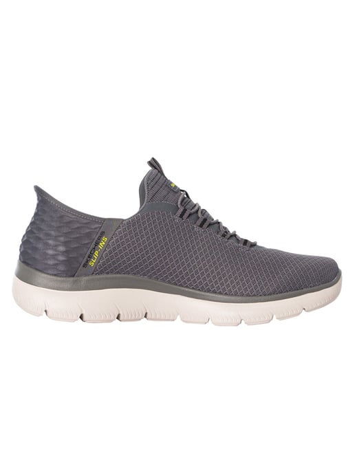 Skechers Slip-ins Summits High Range Trainers, Grey - Image 3