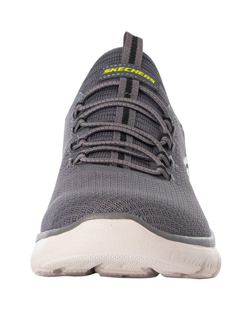 Skechers Slip-ins Summits High Range Trainers, Grey - Image 4