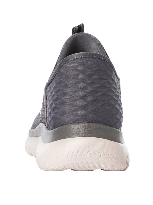 Skechers Slip-ins Summits High Range Trainers, Grey - Image 5