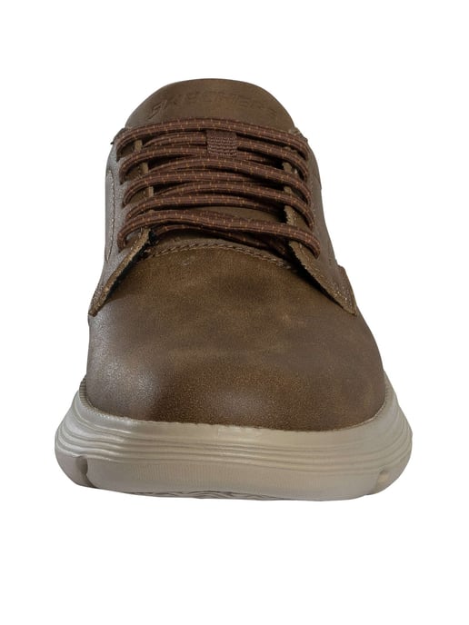 Skechers Instappers Garza Leren Sneakers, Grijs - Image 4