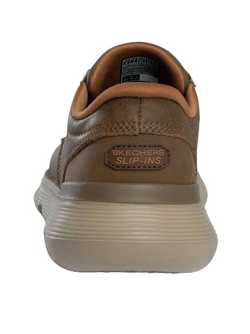 Skechers Instappers Garza Leren Sneakers, Grijs - Image 5