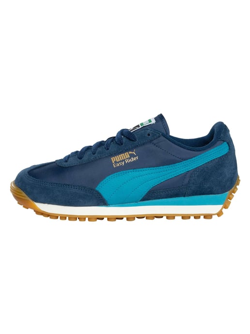 Puma Easy Rider Vintage Trainers, Blue - Image 2