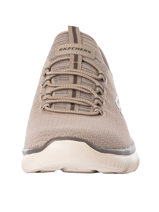 Skechers Slip-ins Summits High Range Trainers, Grey - Image 4