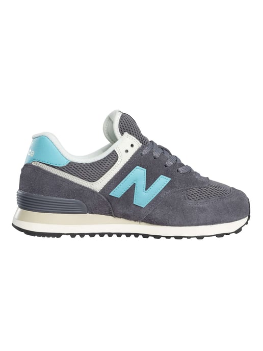 New Balance 574 Suede Trainers, Grijs - Image 3