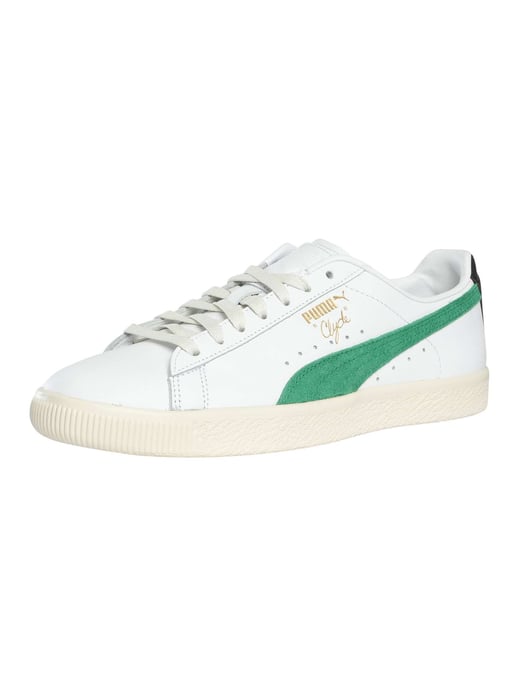 Puma Clyde Base Trainers, White - Image 1