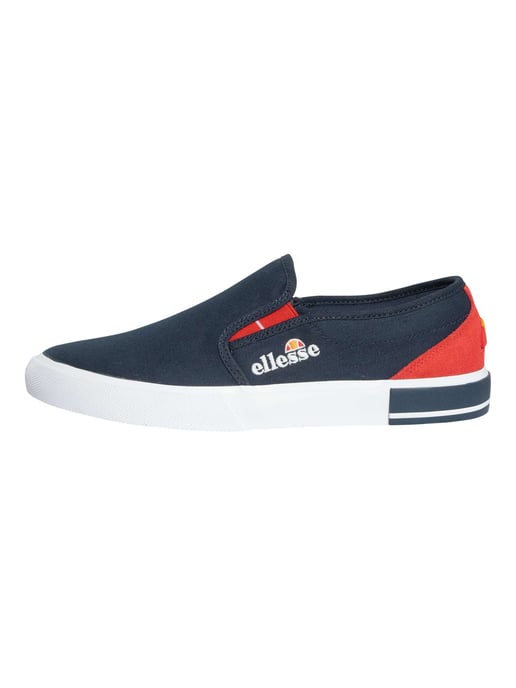Ellesse Prazzo Text Am Slip On Sneakers, Blauw - Image 2