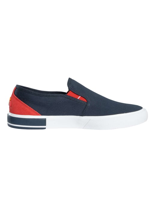 Ellesse Prazzo Text Am Slip On Sneakers, Blauw - Image 3