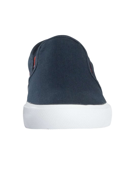 Ellesse Prazzo Text Am Slip On Sneakers, Blauw - Image 4