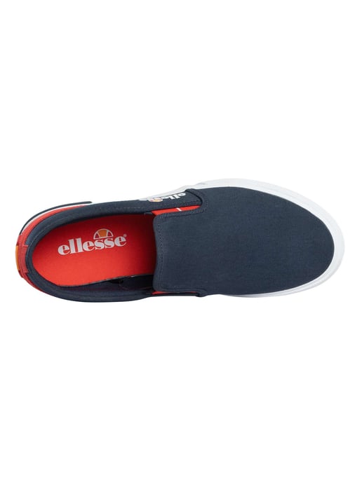 Ellesse Prazzo Text Am Slip On Sneakers, Blauw - Image 6