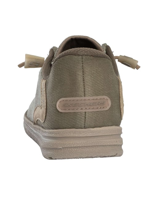 Skechers Instappers Relaxed Fit Melson Coronado Sneakers, Groen - Image 5