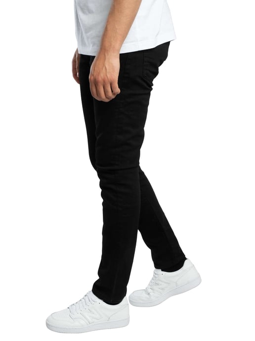 Levi's 512 Slim Tapered Fit Nightshine Jeans, Black - Image 2