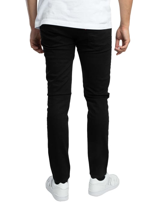 Levi's 512 Slim Tapered Fit Nightshine Jeans, Black - Image 3