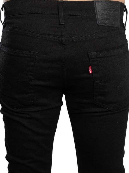 Levi's 512 Slim Tapered Fit Nightshine Jeans, Black - Image 4
