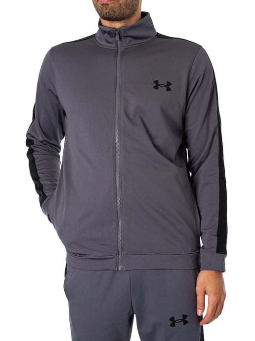 Under Armour Gebreid Trainingspak, Grijs - Image 2