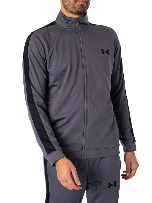 Under Armour Gebreid Trainingspak, Grijs - Image 3