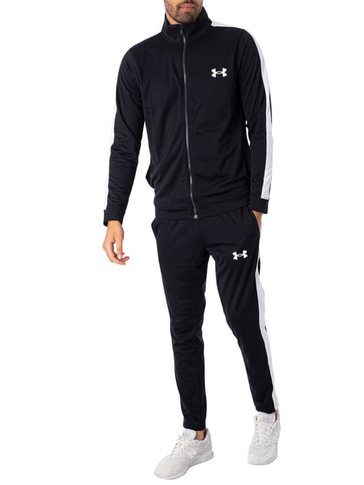 Under Armour Gebreid Trainingspak, Zwart - Image 1