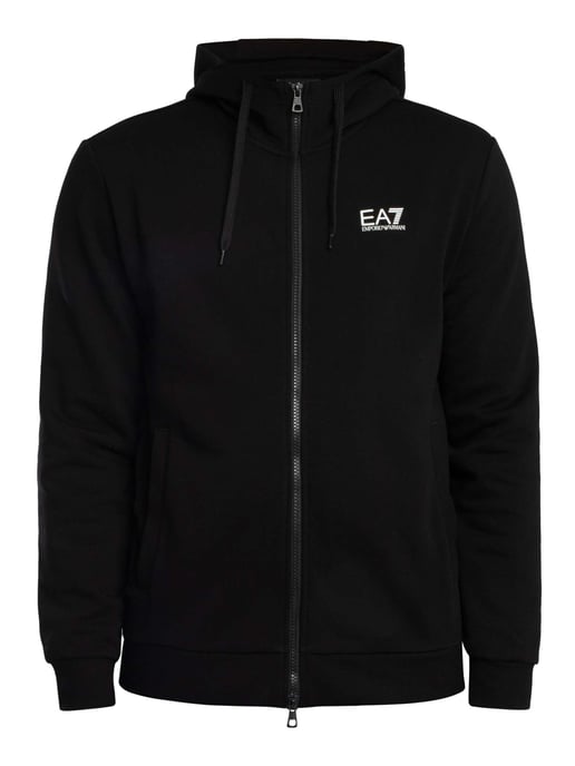 EA7 Train Core Zip Hoodie Tracksuit, Black - Image 6
