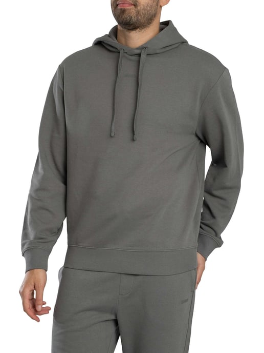 HUGO Dapo Dayote Hooded Tracksuit, Grey - Image 2