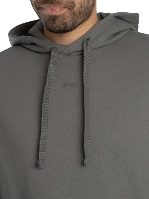HUGO Dapo Dayote Hooded Tracksuit, Grey - Image 5