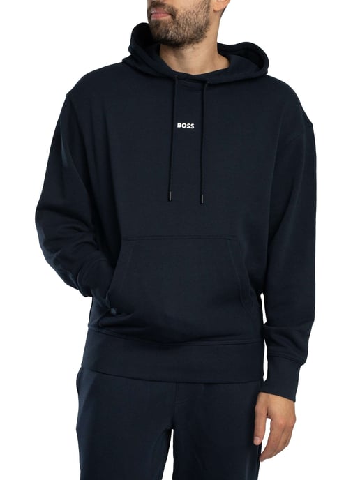 BOSS Wesmall Trainingspak Met Capuchon, Blauw - Image 2