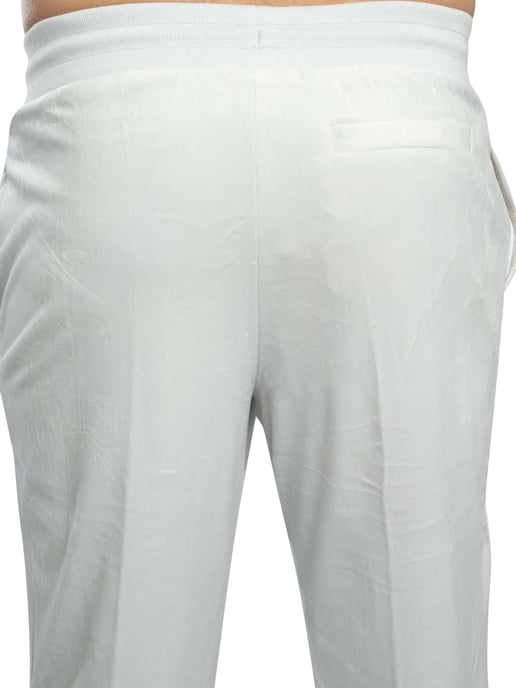Fila Fio Velours Rechte Joggingbroek, Blauw - Image 4